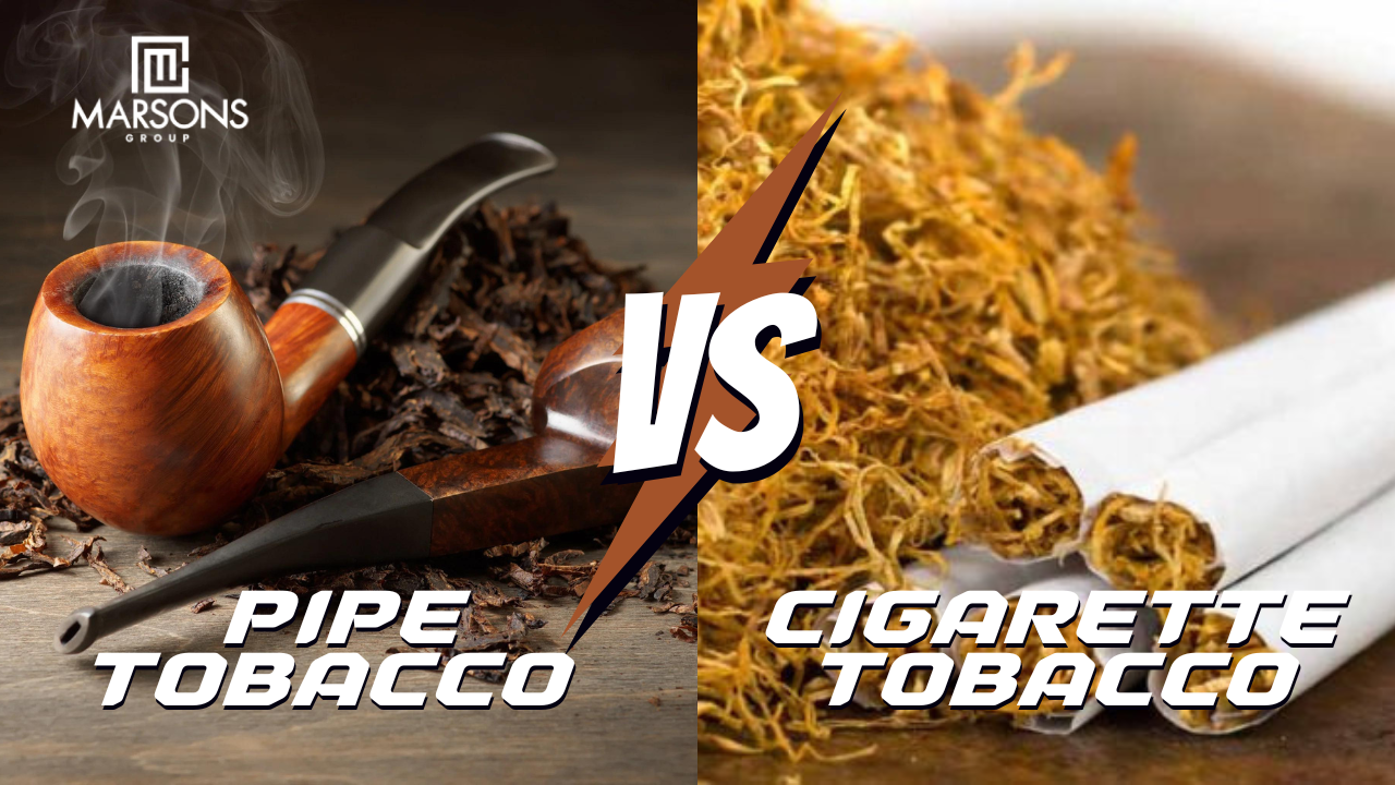 Pipe Tobacco vs. Cigarette Tobacco: What Sets Them Apart?