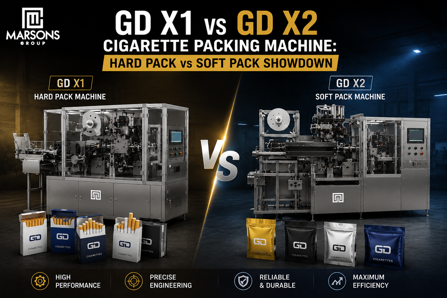 GD X1 cigarette machine