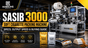 Sasib 3000 cigarette machine for sale