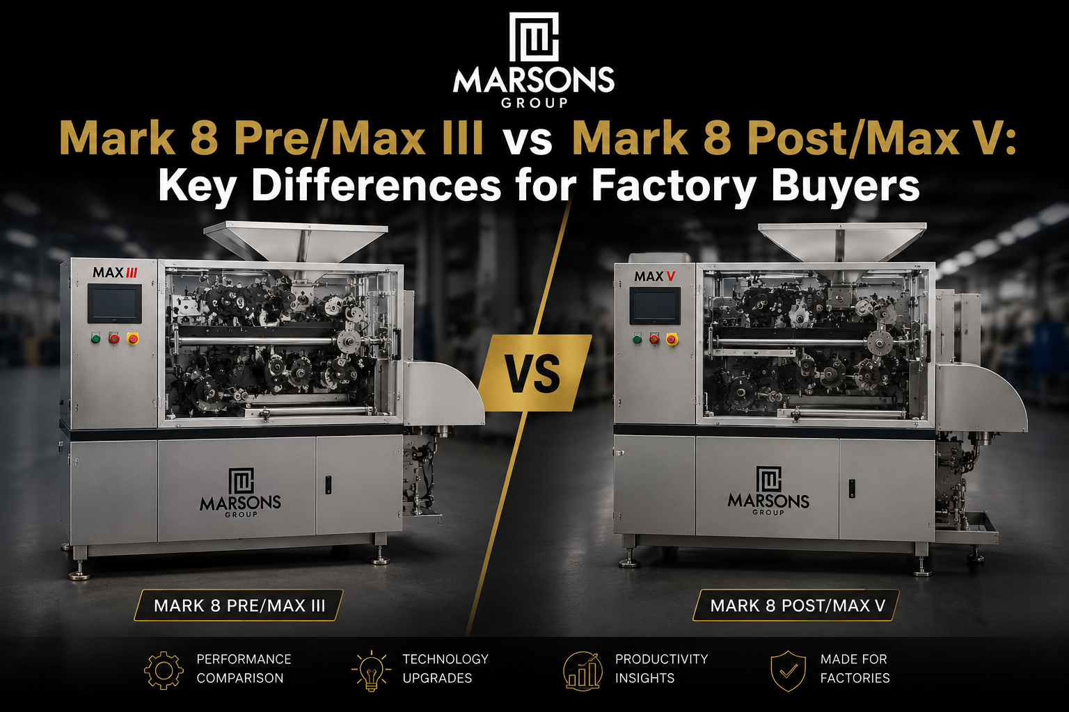 Mark 8 Pre / Max III cigarette machine