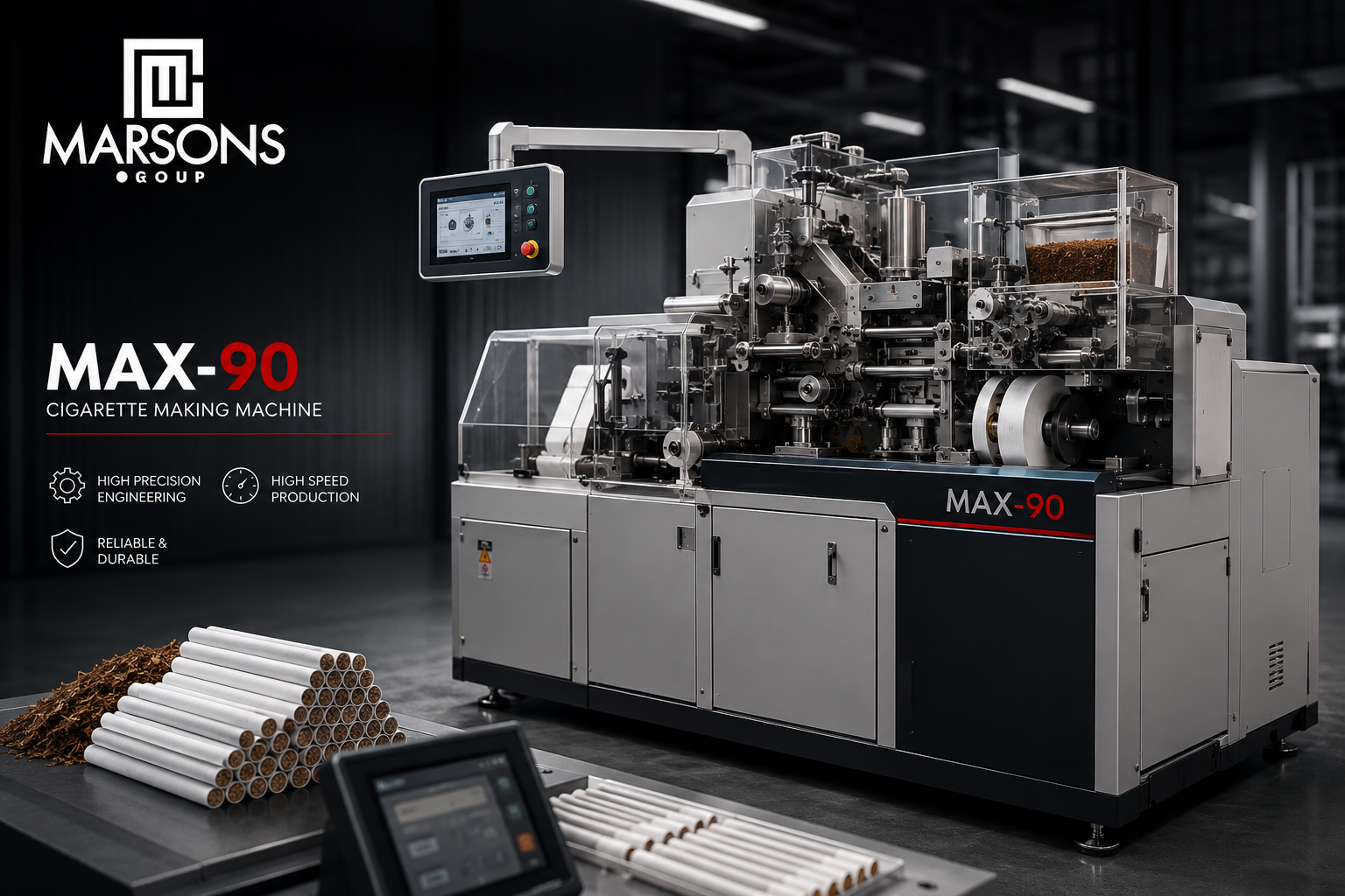 Max-90 machine manufacturer