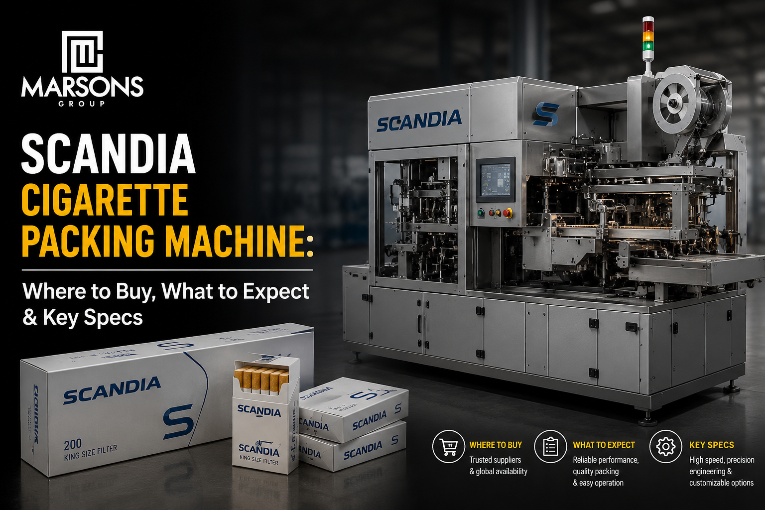 Scandia packing machine for sale