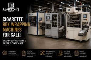 Cigarette Box Wrapping Machines for sale