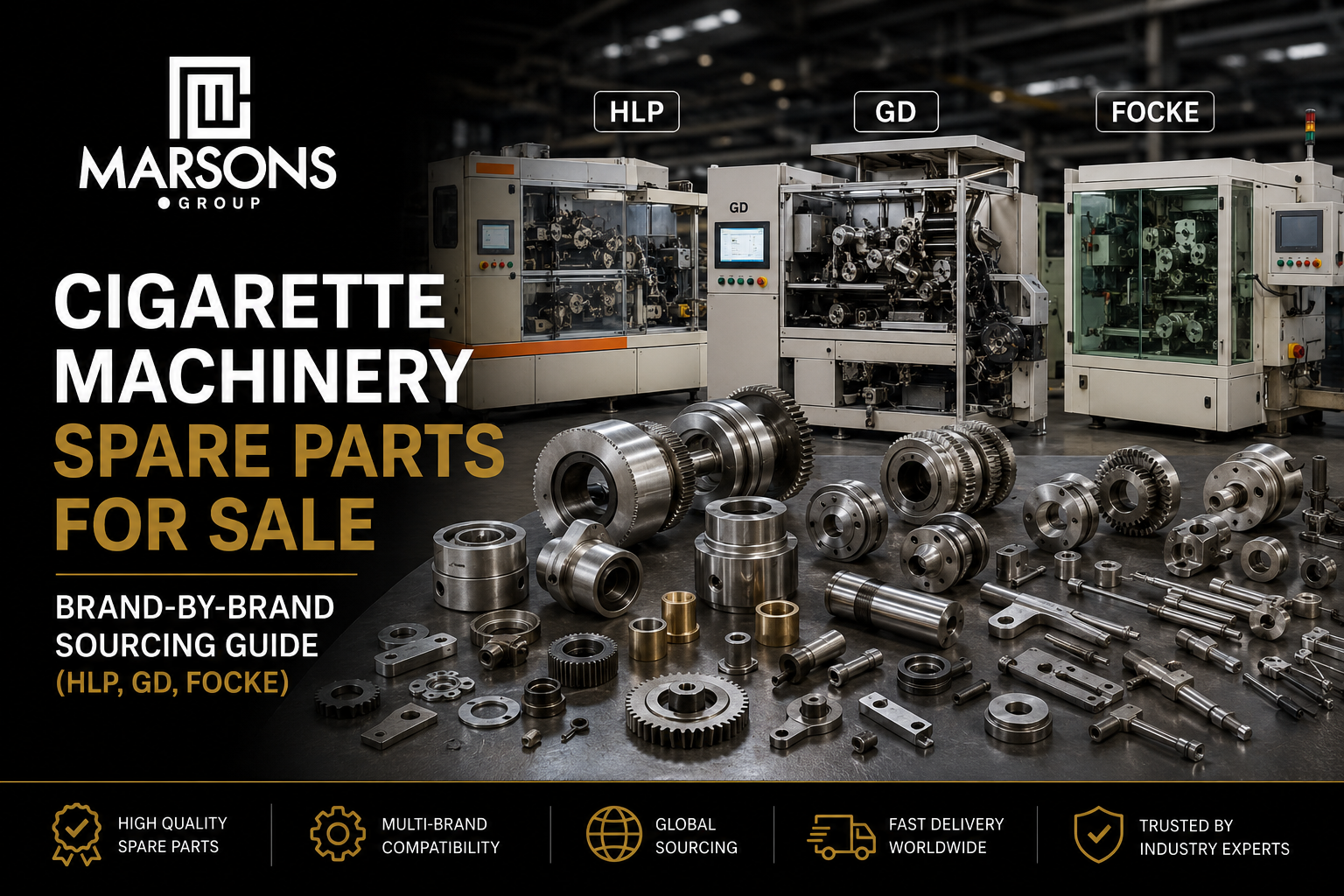 Cigarette Machinery Spare Parts for sale