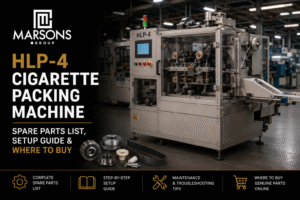 HLP 4 cigarette packing machine