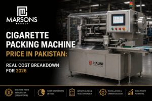 cigarette packing machine price in Pakistan