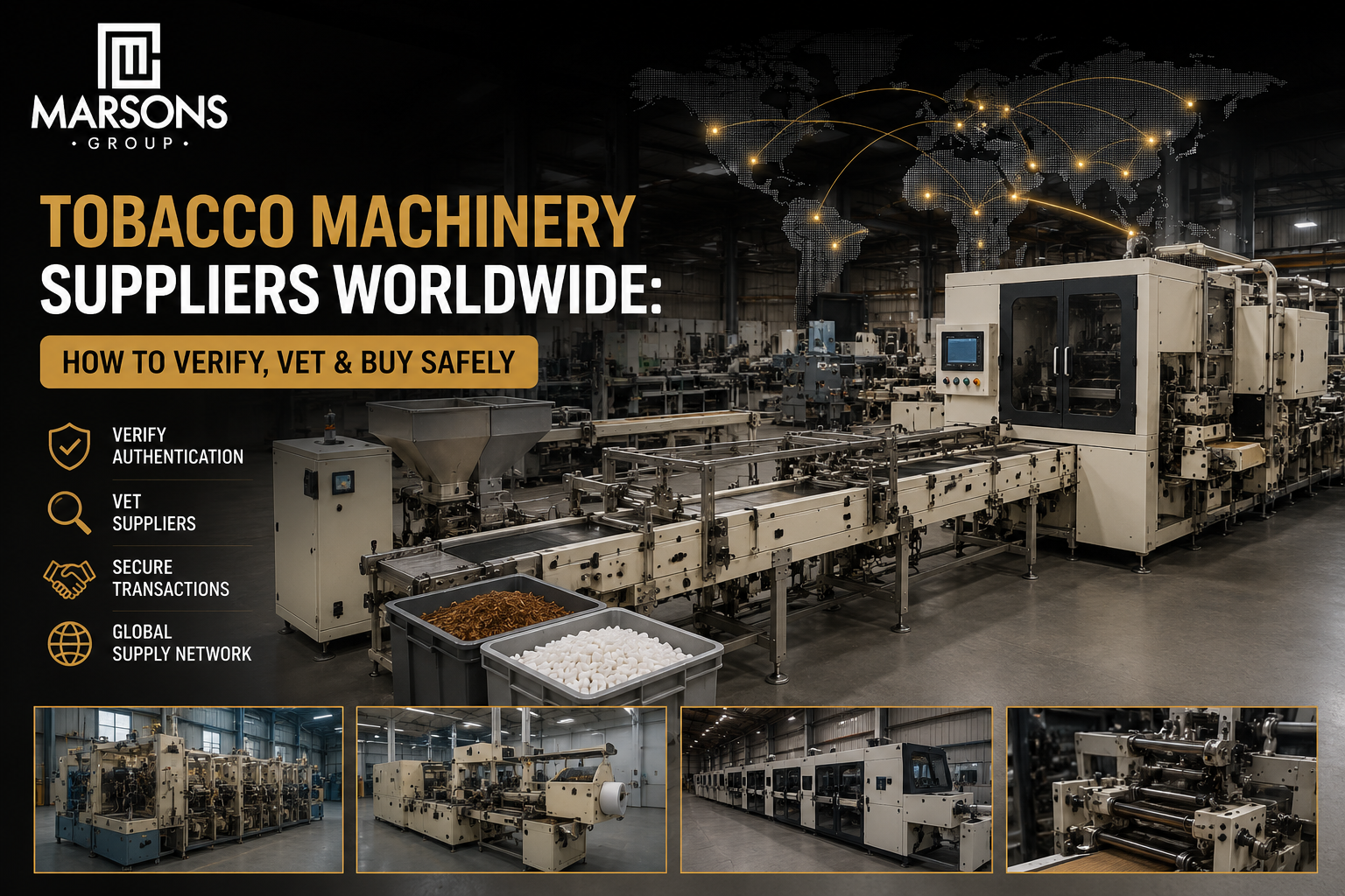 Tobacco Machinery Suppliers