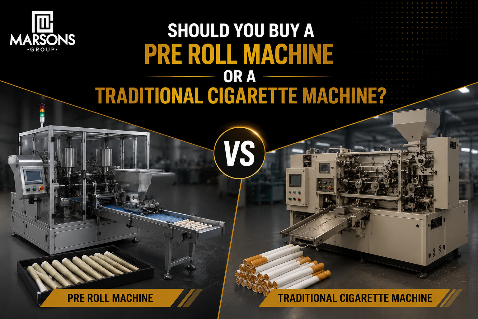 pre roll machine