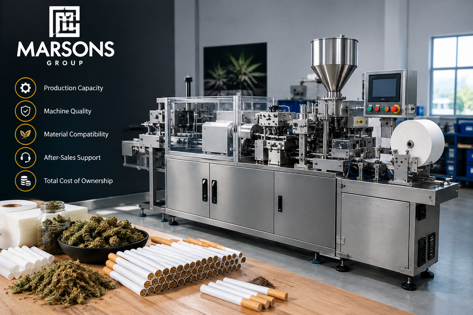 hemp processing equipment