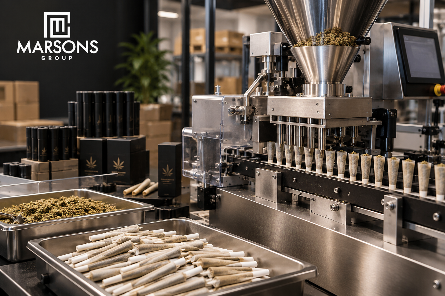 pre roll packaging machine